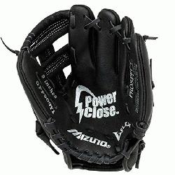zuno Prospect series baseball gloves have patent pending heel flex techno